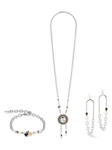 COEUR DE LION Halskette mit Schmuckelementen - (L)75 cm