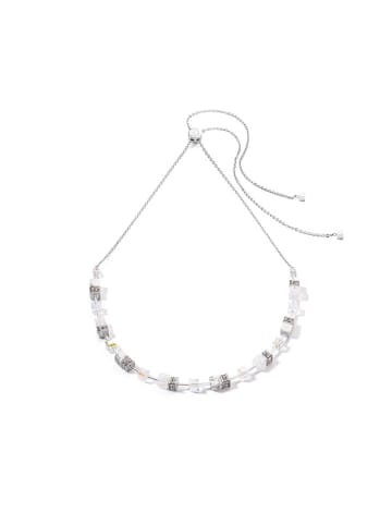 COEUR DE LION Gecoate ketting met swarovski kristallen - (L)74 cm