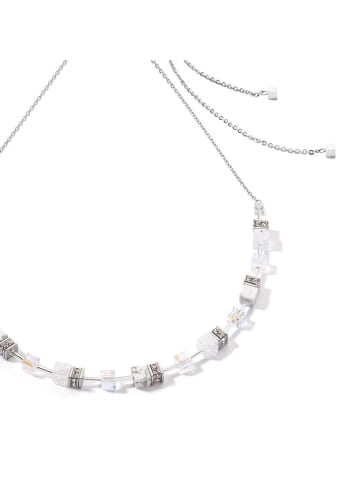 COEUR DE LION Gecoate ketting met swarovski kristallen - (L)74 cm