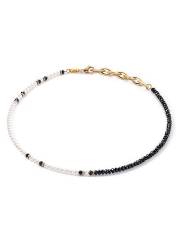 COEUR DE LION Halskette mit Schmuckelementen - (L)43 cm