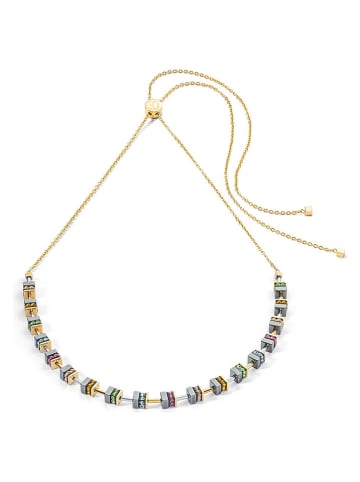 COEUR DE LION Zilveren ketting met sierelementen - (L)74 cm