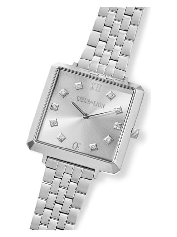 COEUR DE LION Zegarek kwarcowy w kolorze srebrnym