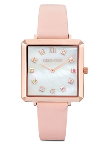 COEUR DE LION Quarzuhr in Rosa/ Roségold/ Perlmutt