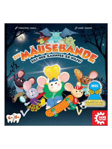 Game Factory Brettspiel "Die Mäusebande" - ab 4 Jahren