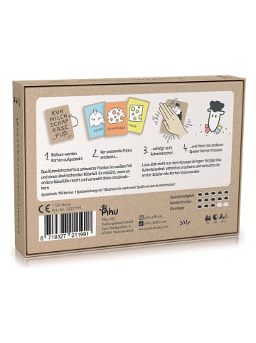 Simon & Jan Kartenspiel "Kuhmilchschafkäsefuss" - ab 7 Jahren