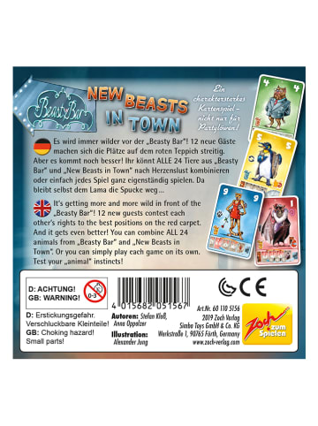 Zoch Kartenspiel "Beasty Bar New Beasts in Town" - ab 8 Jahren