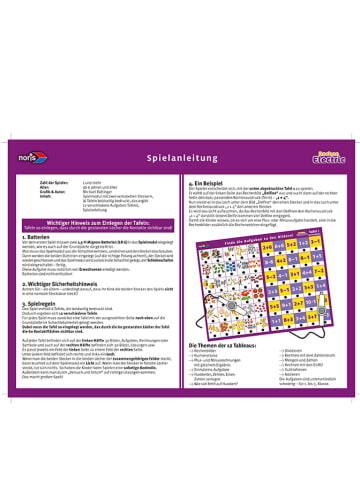 Noris Kinderspiel "Rechen-Electric" - ab 6 Jahren