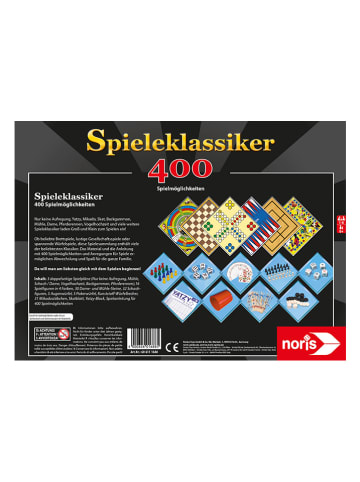 Noris Spielesammlung "Spieleklassiker - 400 Spielmöglichkeiten" - ab 6 Jahren