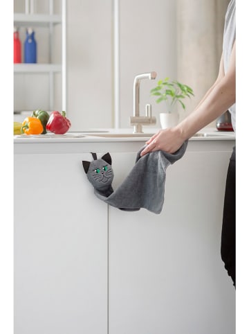 Vigar Ściereczka "Felix" w kolorze szarym do naczyń - dł. 64 cm