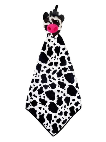 Vigar Theedoek "Mooo" zwart/wit - (L)64 cm