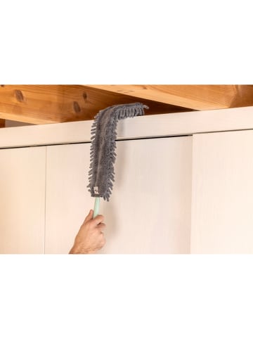 Vigar 2-delige set: microvezel plumeaus grijs - (B)7 x (H)52 cm