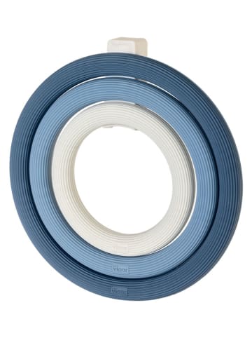 Vigar 3-delige set: onderzetters "Minima" blauw/lichtblauw/grijs