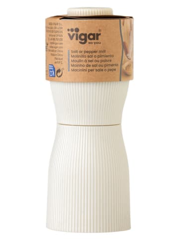 Vigar Kruidenmolen "Minima" grijs - (H)14 x Ø 5,5 cm