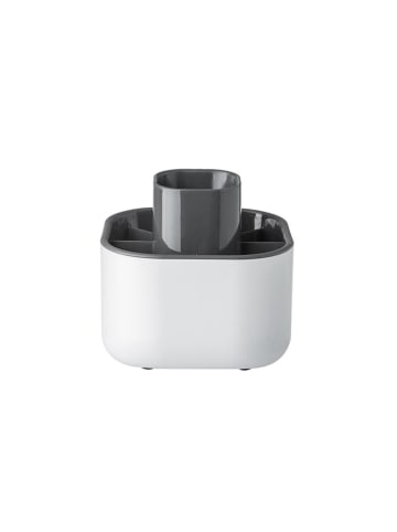 Vigar Bestekhouder wit/grijs - (B)12,5 x (H)13 x (D)12,5 cm