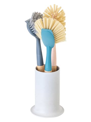 Vigar 4-delige set: afwasborstels "Zeroline" blauw/lichtbruin/wit