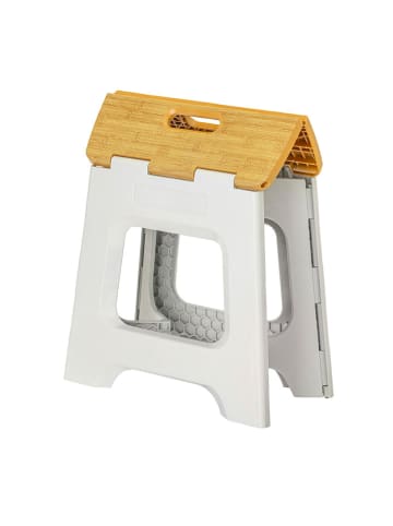 Vigar Hocker w kolorze szaro-jasnobrązowym - wys. 32 cm