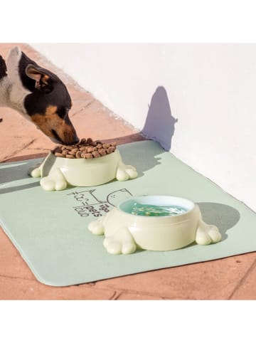 Vigar Tiernapf ''Pets'' in Grün - (B)25 x (H)8 x (T)26,5 cm