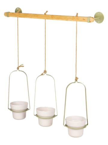 Vigar Hangende bloembak lichtbruin/groen - (L)100 x (B)75 cm