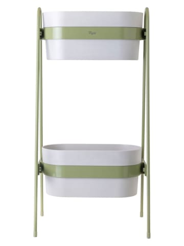 Vigar Pflanzregal "Urban garden" in Grün - (B)37 x (H)75 x (T)30 cm