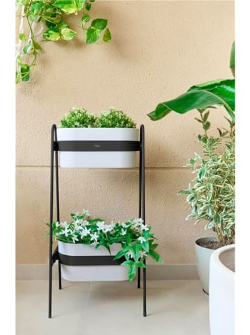 Vigar Plantenrek "Urban garden" zwart - (B)37 x (H)75 x (D)30 cm