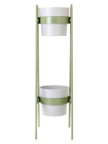 Vigar Pflanzregal "Urban garden" in Grün - (B)20 x (H)75 x (T)30 cm