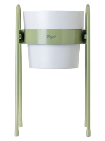 Vigar Plantenrek "Urban garden" groen - (B)20,5 x (H)36 x (D)19 cm