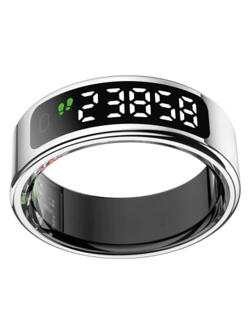 Nolatr Smartring "Elite VUE" zilverkleurig