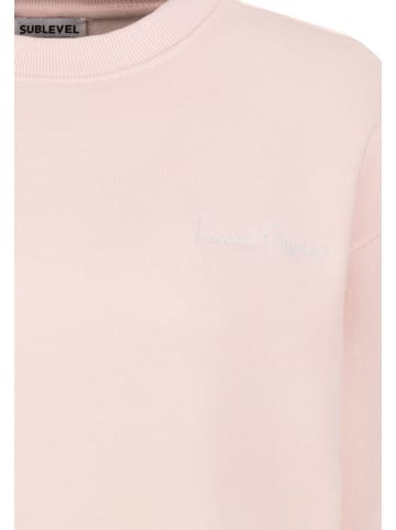 Sublevel Bluza w kolorze jasnoróżowym