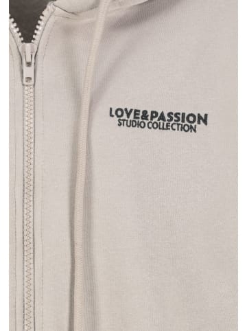 Sublevel Sweatvest zandkleurig