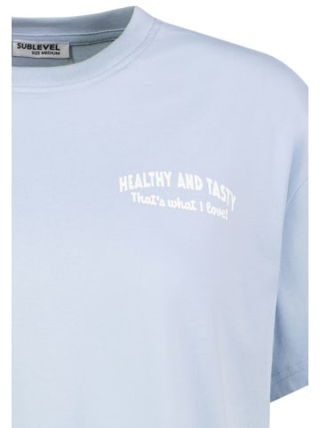 Sublevel Shirt lichtblauw