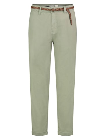 Sublevel Spodnie chino w kolorze jasnozielonym