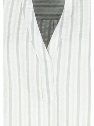 Sublevel Bluse in Weiß/ Grün