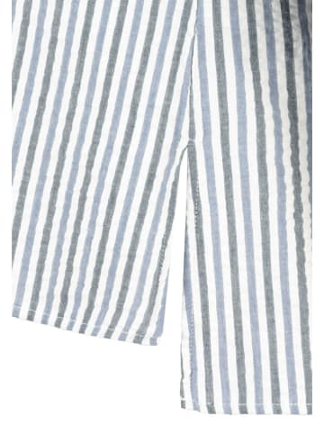 Sublevel Bluse in Weiß/ Dunkelblau