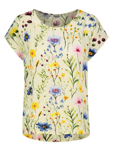 Sublevel Bluse in Hellgelb/ Bunt