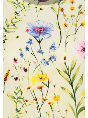 Sublevel Bluse in Hellgelb/ Bunt