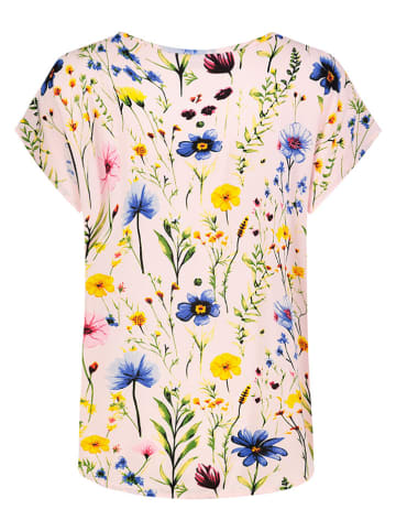 Sublevel Bluzka w kolorze jasnoróżowym ze wzorem