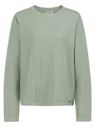 Sublevel Sweter w kolorze zielonym