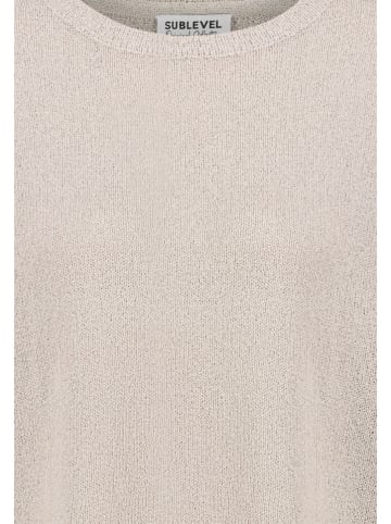 Sublevel Sweter w kolorze beżowym