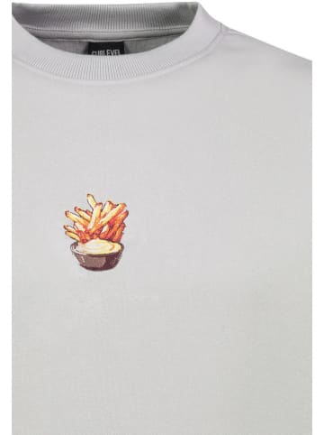 Sublevel Sweatshirt in Hellgrau