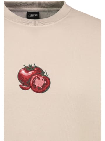 Sublevel Sweatshirt zandkleurig