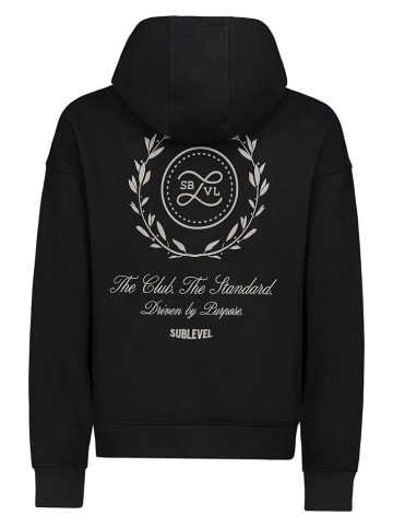 Sublevel Sweatjacke in Schwarz