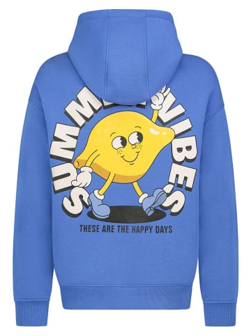 Authentic Style Hoodie in Blau