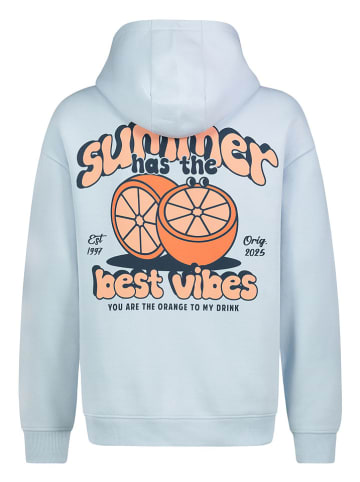 Authentic Style Hoodie in Hellblau