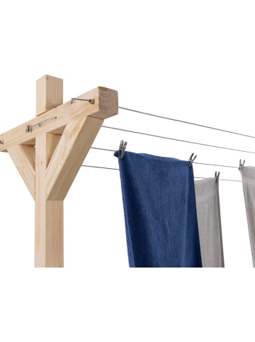 Inkazen Wasrek naturel - (B)340 x (H)205 x (D)60 cm