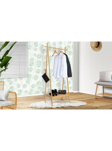 IDOMYA Essentials Kleiderständer "Maya" in Hellbraun - (B)60 x (H)160 x (T)42 cm