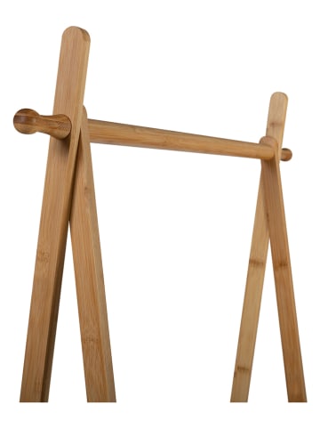 IDOMYA Essentials Wieszak "Maya" w kolorze jasnobrązowym na ubrania - 60 x 160 x 42 cm