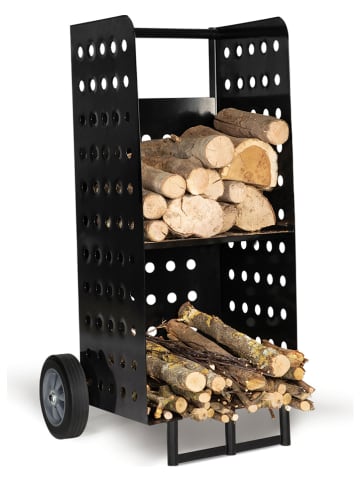 Inkazen Houtrek zwart - (B)52 x (H)111,5 x (D)51 cm