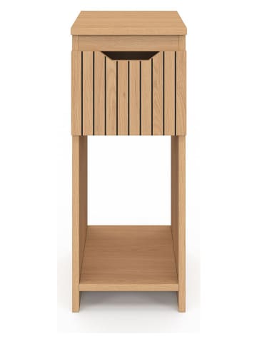 IDOMYA Essentials Stoliki nocne (2 szt.) w kolorze jasnobrązowym - 20 x 50 x 30 cm