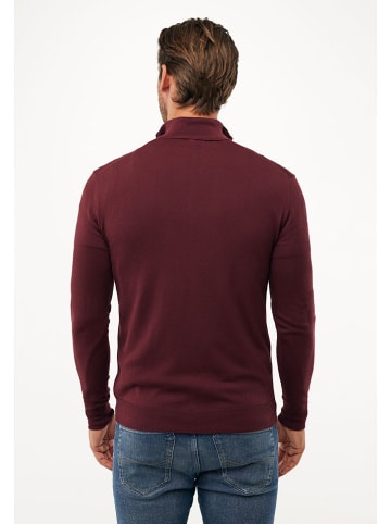 Mexx Sweter w kolorze bordowym