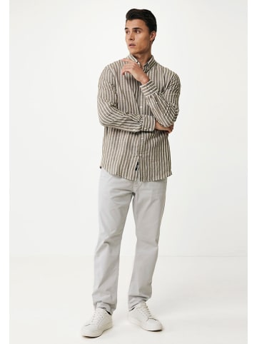 Mexx Hemd "Aiden" in Weiß/ Khaki